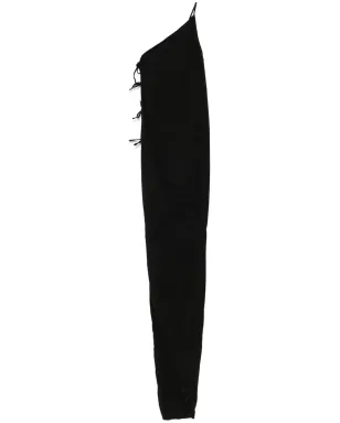 Rick Owens DRKSHDW タコ マキシドレス - ブラック - サムネイル1