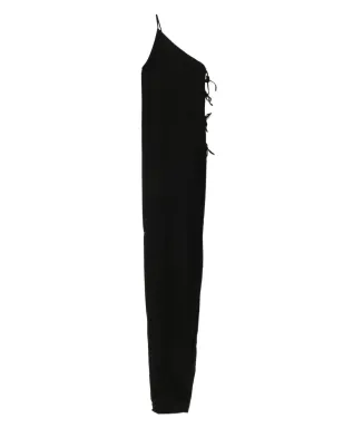 Rick Owens DRKSHDW タコ マキシドレス - ブラック - サムネイル2