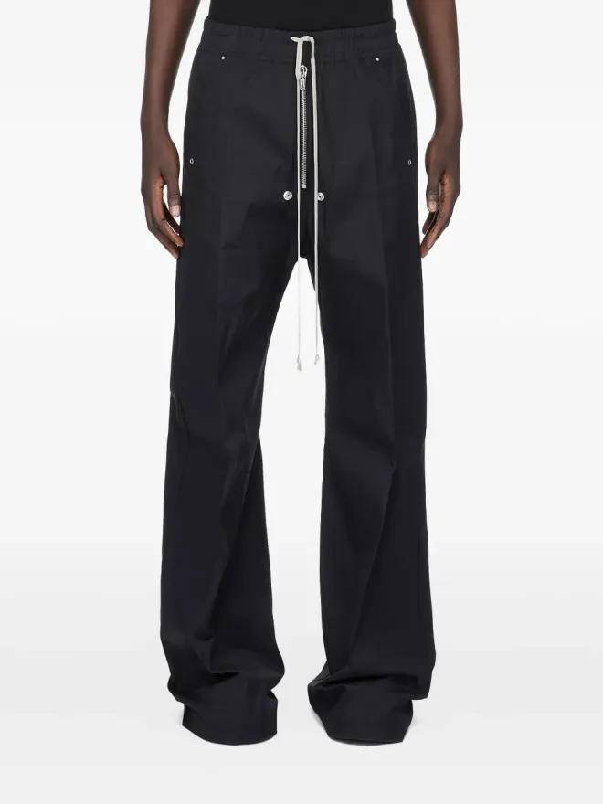 Rick Owens Rick Owens ワイド ベラ トラウザー ブラックの商品画像