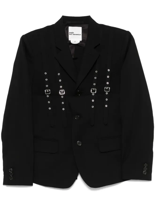 Noir Kei Ninomiya Noir Kei Ninomiya x Comme Des Garcons カットアウト ブレザーの商品画像