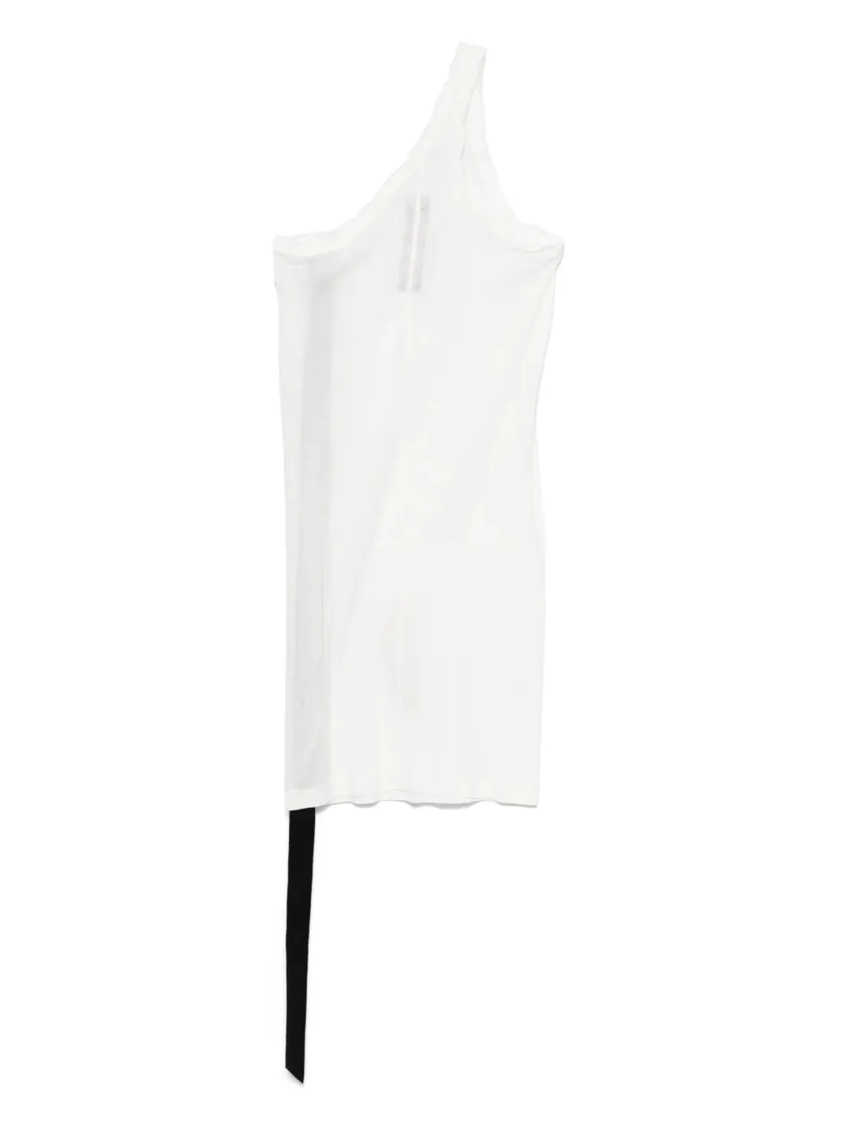 Rick Owens DRKSHDW ワンショルダータンクトップ - ホワイト - 画像2