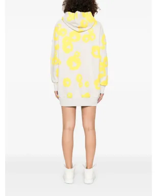 Autry 花柄フ hoodie ミニドレス - サムネイル4