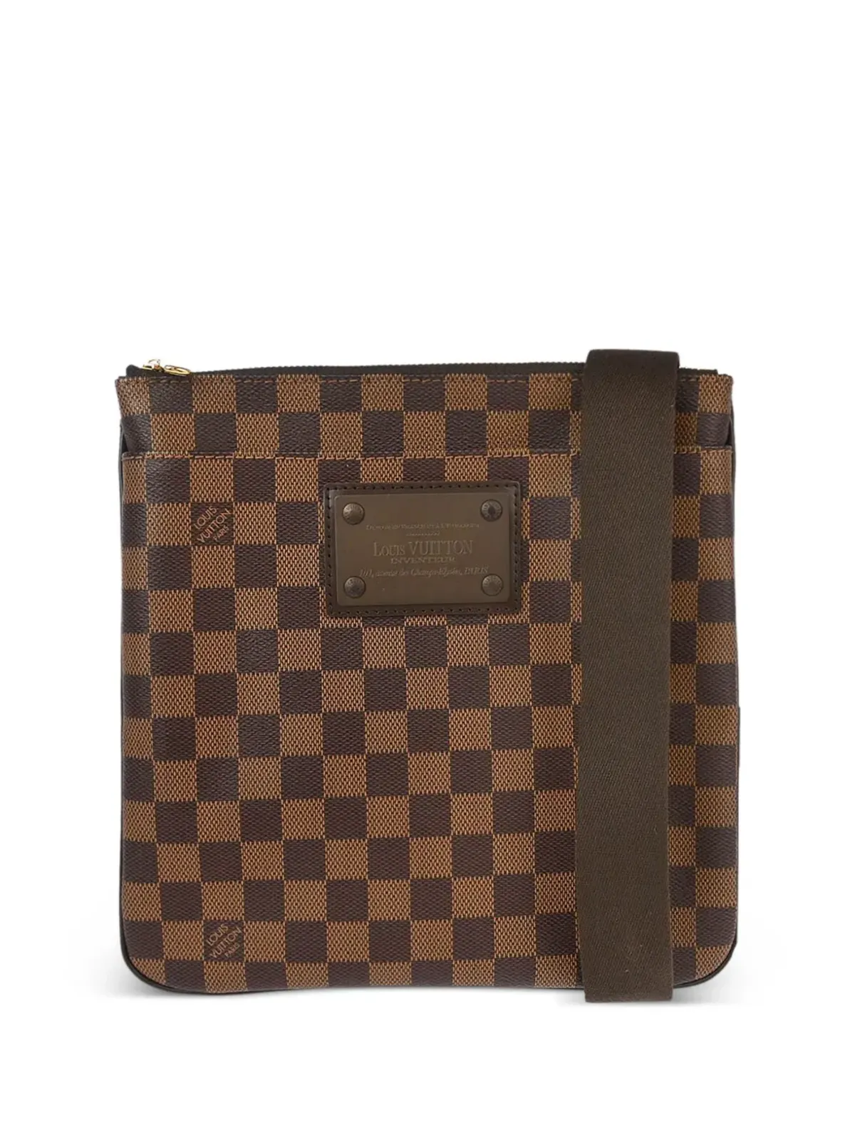 ビンテージ Louis Vuitton Brooklyn Pochette ショルダーバッグ ブラウン - 画像1