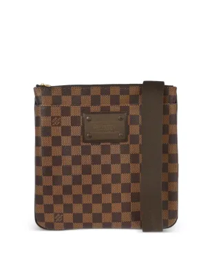 ビンテージ Louis Vuitton Brooklyn Pochette ショルダーバッグ ブラウン - サムネイル1