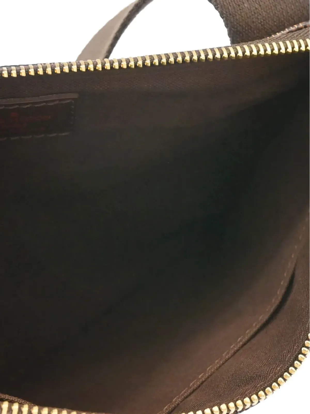 ビンテージ Louis Vuitton Brooklyn Pochette ショルダーバッグ ブラウン - 画像4