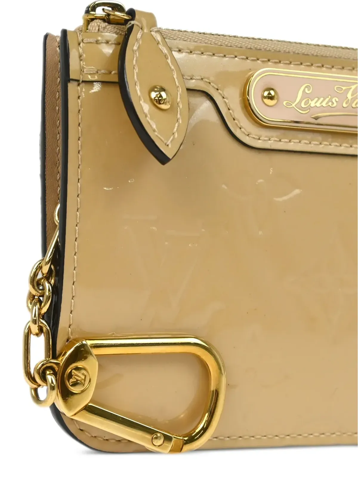 Louis Vuitton ビンテージ ポシェット・クレ NM コインウォレット 2014年モデル - ニュートラルカラー - 画像3