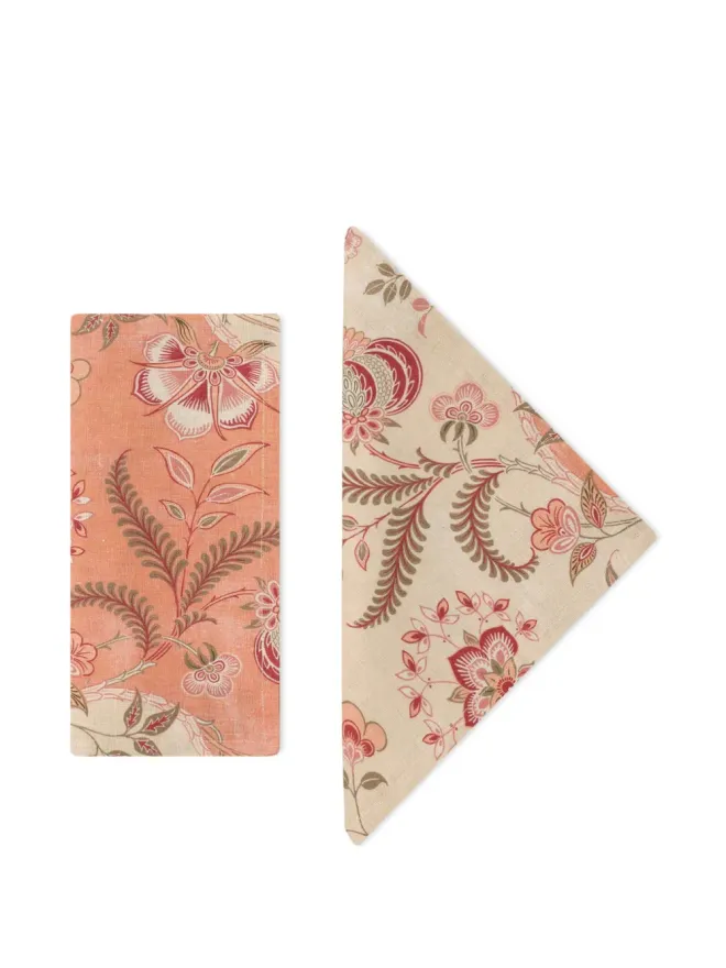 Cabana Cabana Asli napkins (set of four) - Pinkの商品画像