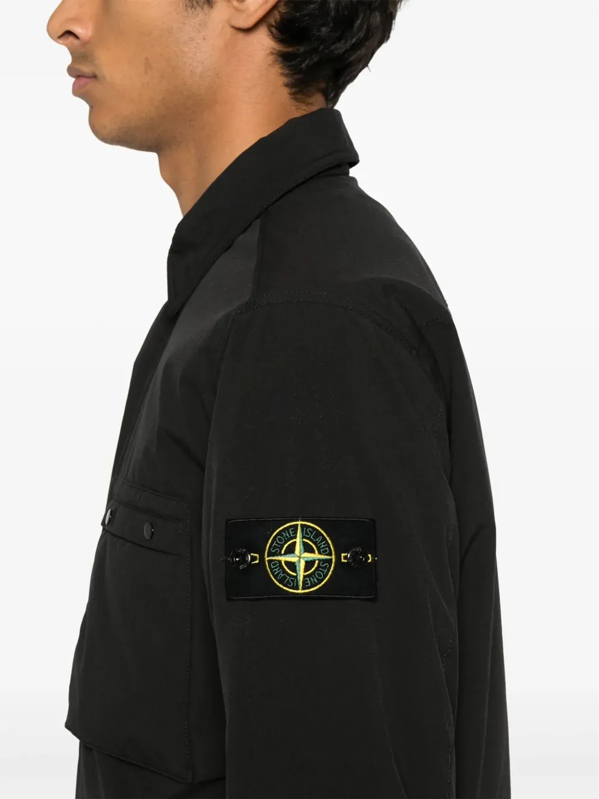 Stone Island Shell-R プリマロフト®断熱ジャケット ブラック - 画像5