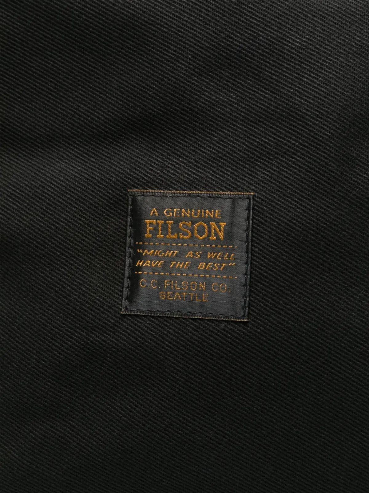 Filson medium duffle bag - Black - 画像3