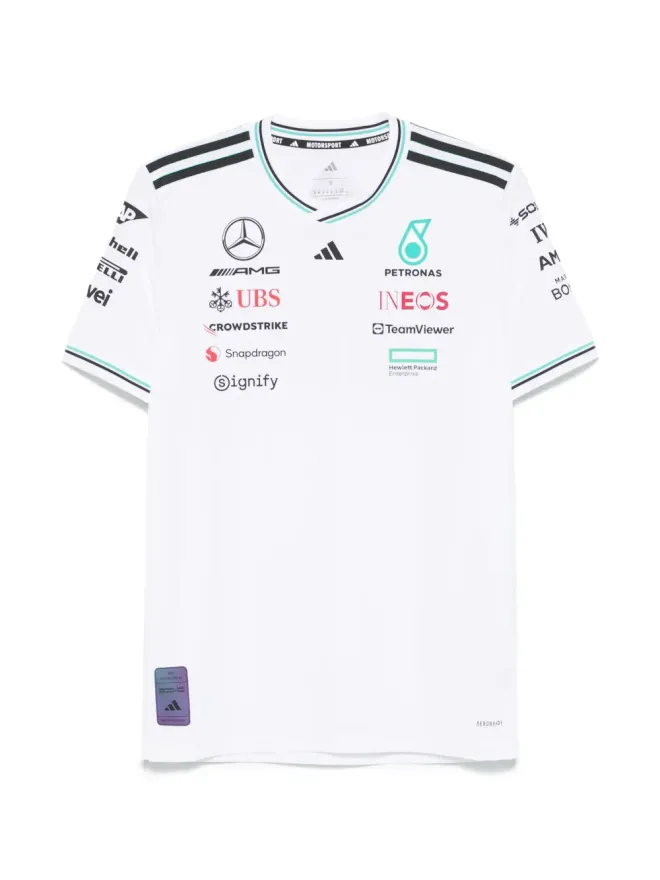 adidas adidas Pilot Mercedes-AMG Petronas Formula One Team T-shirt - Whiteの商品画像