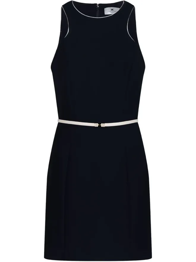Elisabetta Franchi Elisabetta Franchi ベルト付きミニドレス - ブラックの商品画像