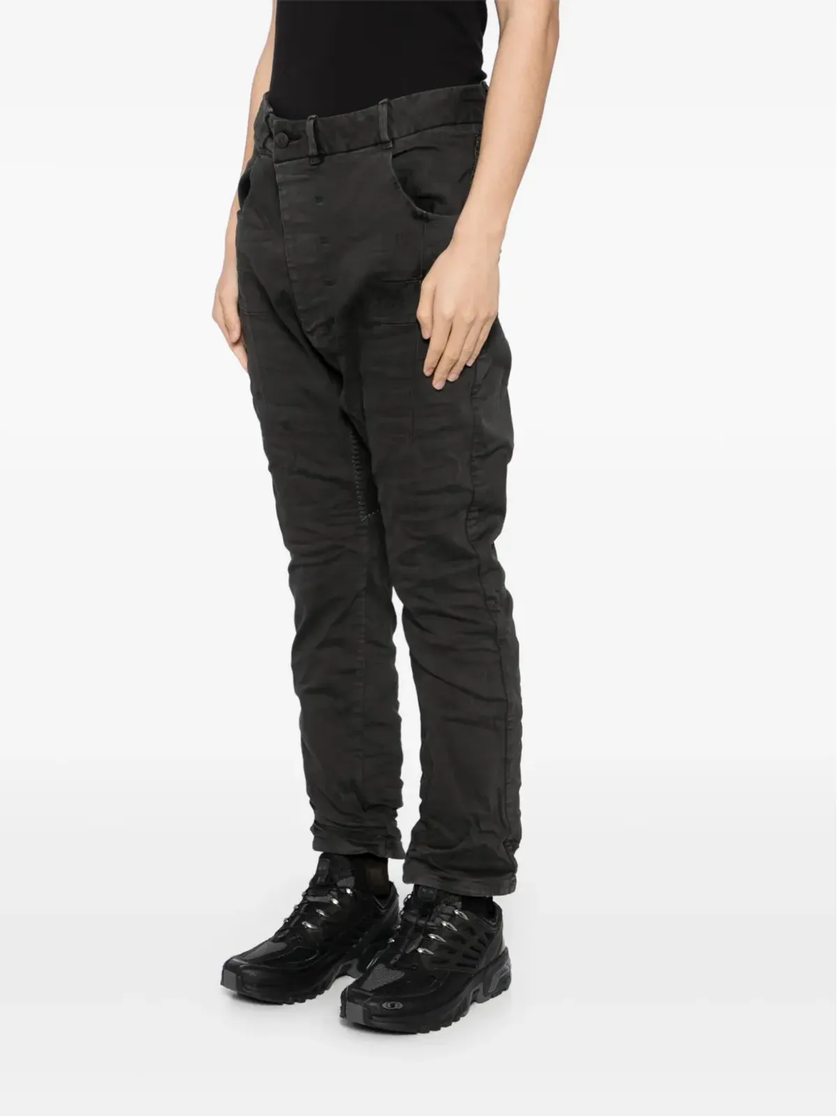 Boris Bidjan Saberi ドロップクロッチ トラウザー - 画像3