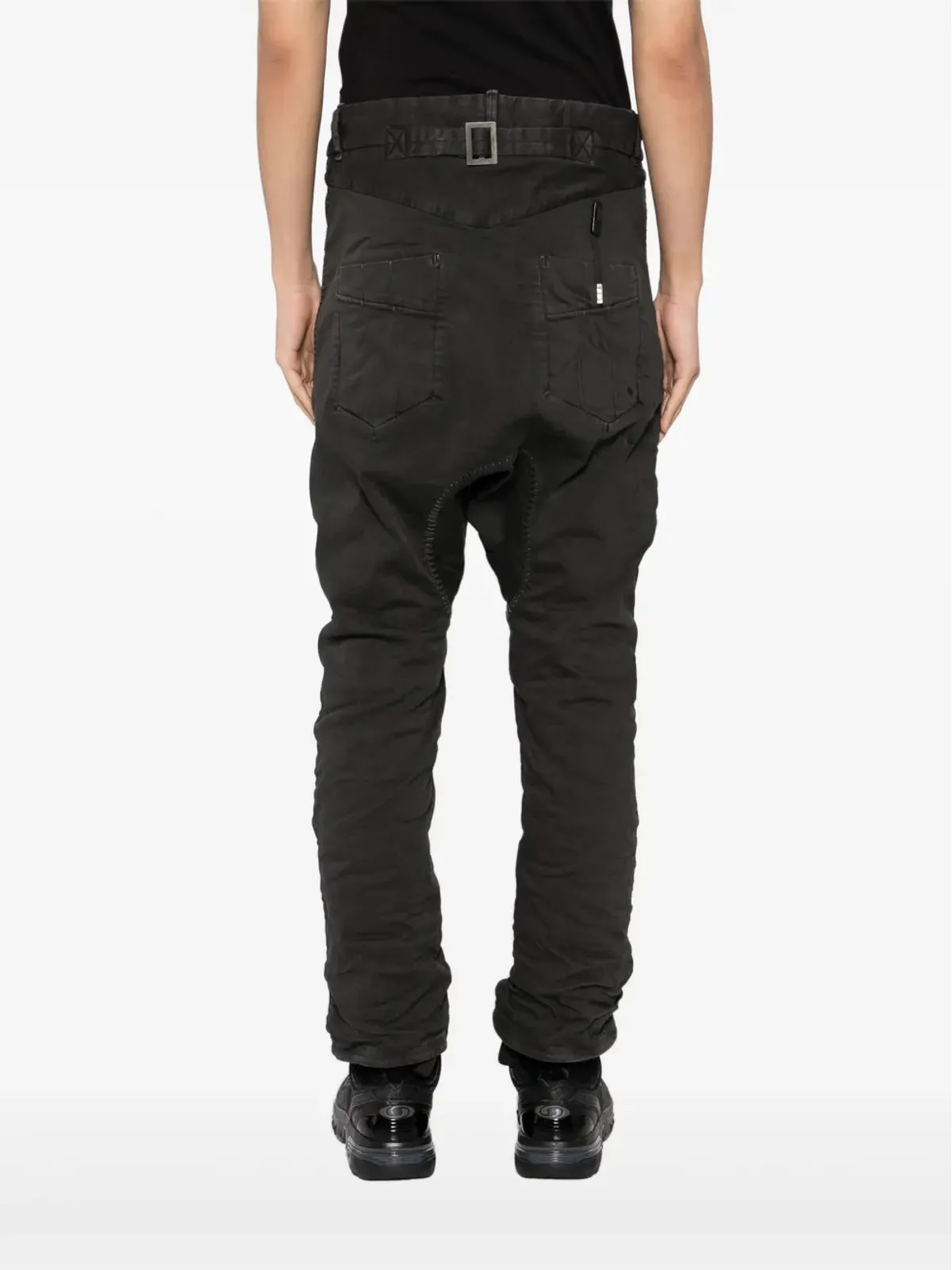 Boris Bidjan Saberi ドロップクロッチ トラウザー - 画像4