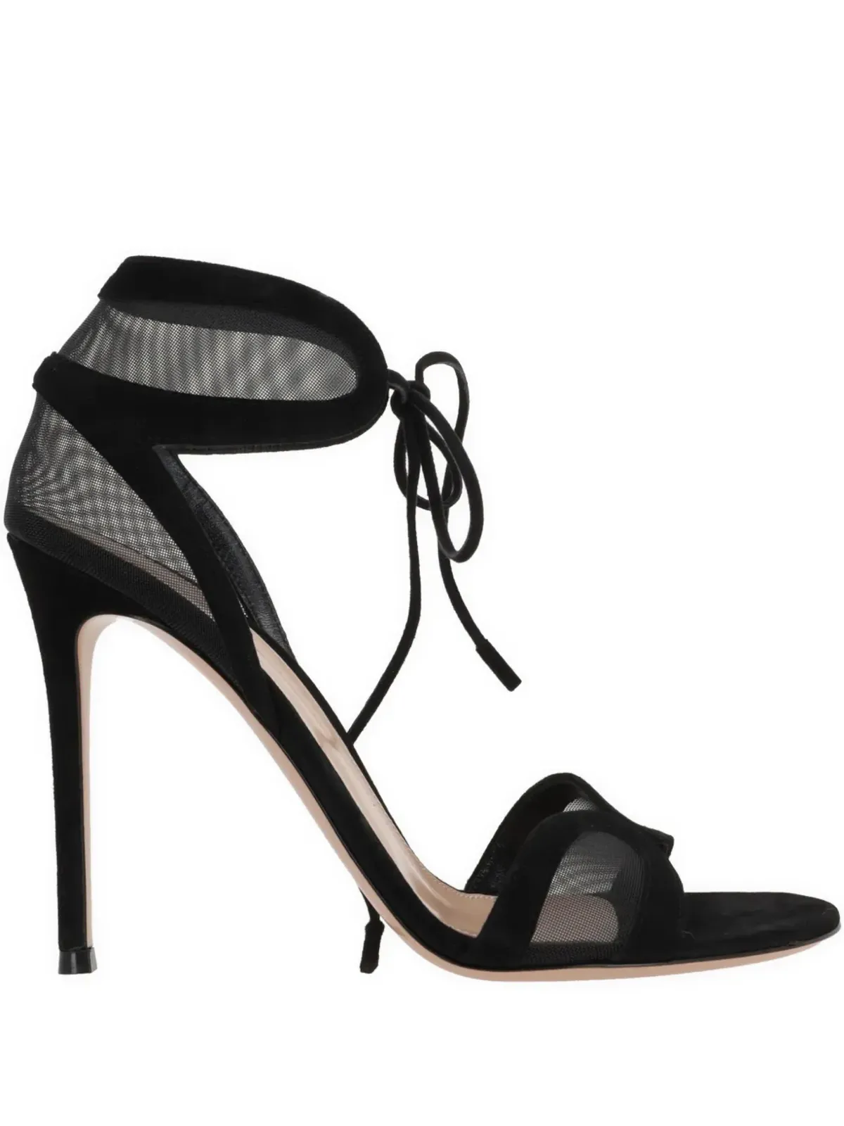 Gianvito Rossi 100mm Falene サンダル - ブラック - 画像1