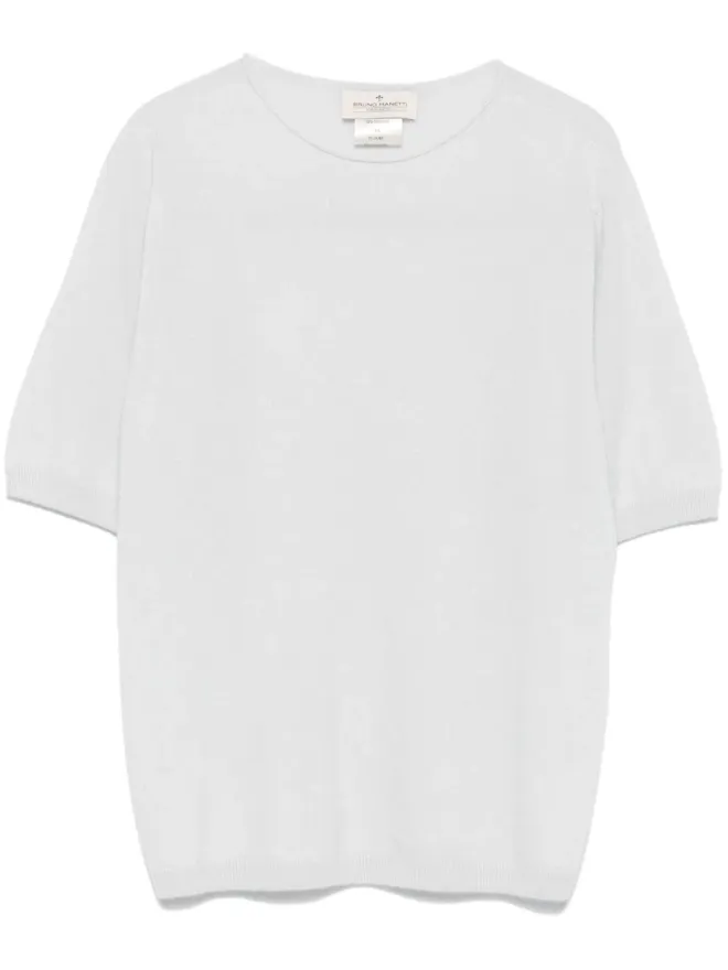 Bruno Manetti Bruno Manetti カシミヤ Tシャツ - ブルーの商品画像