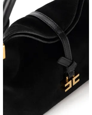 Elisabetta Franchi ミディアム Boulevard トートバッグ - ブラック - サムネイル4