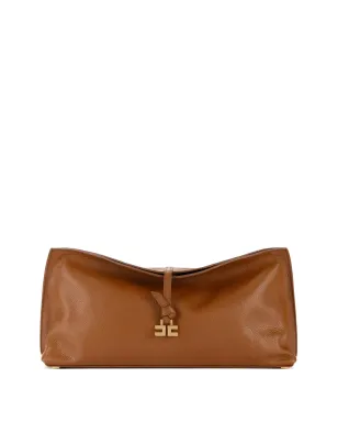 Elisabetta Franchi レザー クラッチバッグ - ブラウン - サムネイル1
