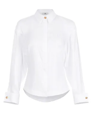 Elisabetta Franchi 刺繍入りコットンシャツ - サムネイル1