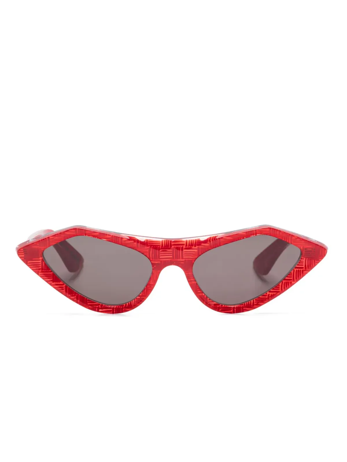 Marni Eyewear 彫刻フレーム サングラス - 画像1