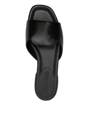 Jimmy Choo ディナ スライド - ブラック - サムネイル4