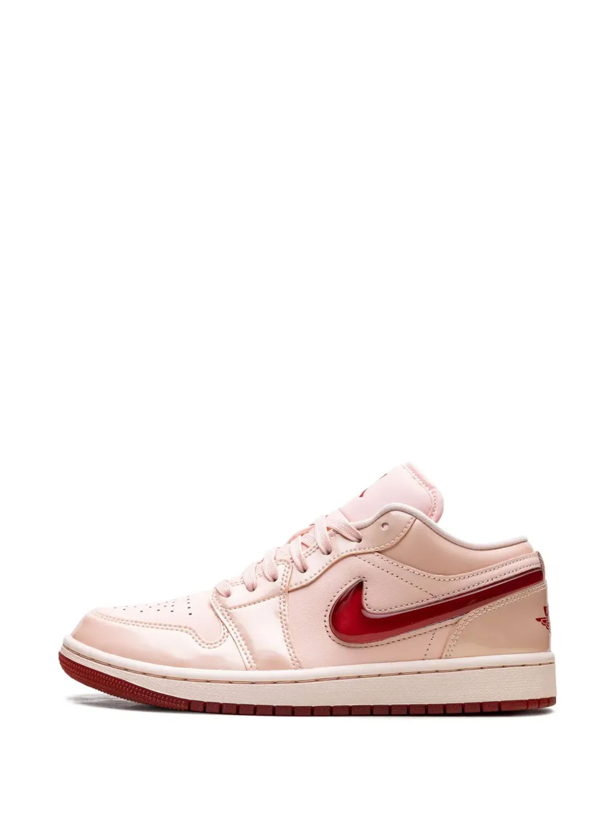 Jordan 1 ロー パテント バレンタインデー スニーカー ピンク - 画像5