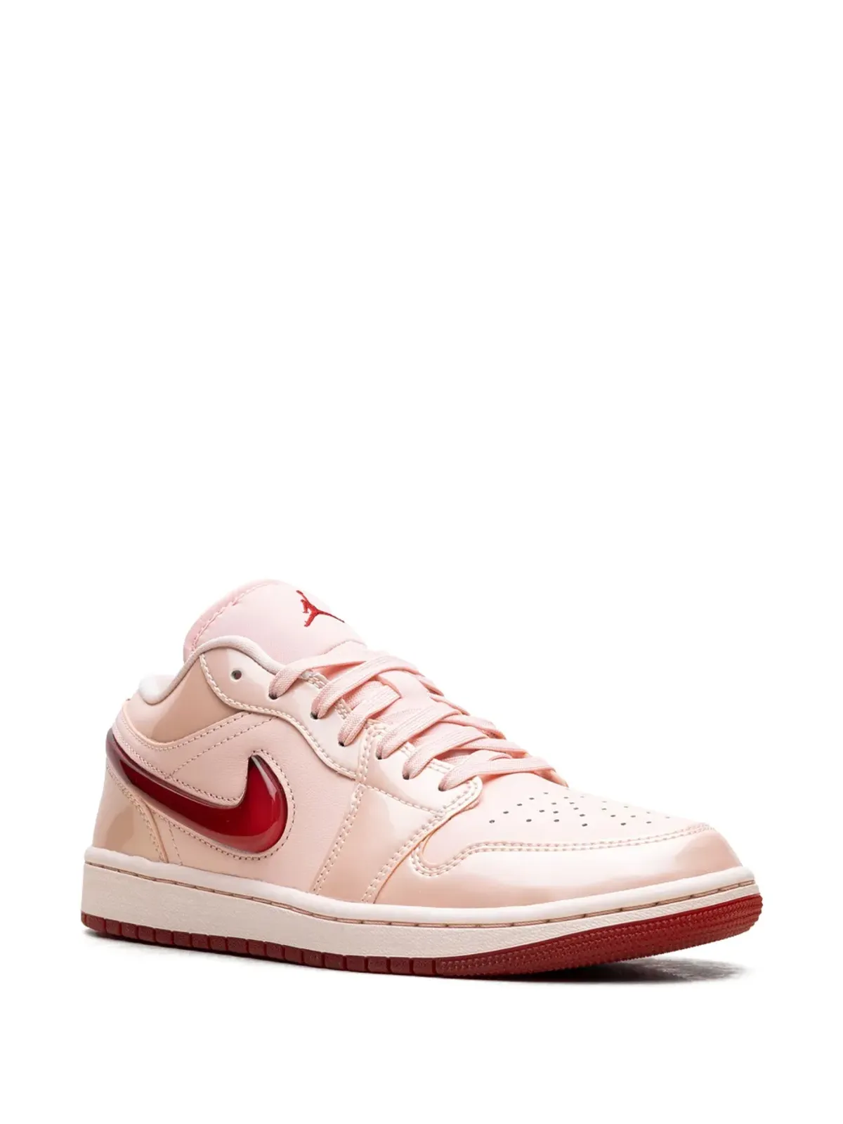 Jordan 1 ロー パテント バレンタインデー スニーカー ピンク - 画像2