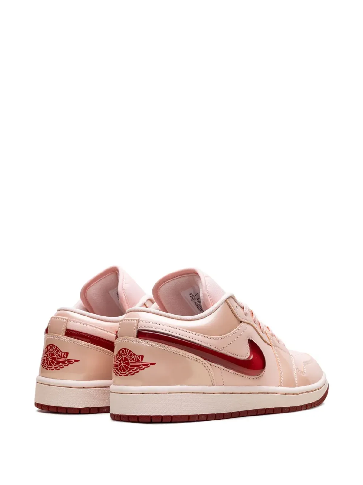 Jordan 1 ロー パテント バレンタインデー スニーカー ピンク - 画像3