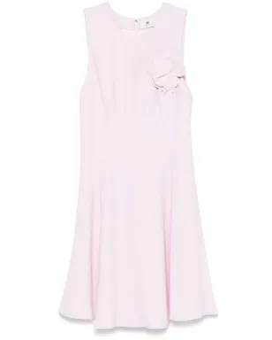 Elisabetta Franchi クレープミニドレス - ピンク - サムネイル1