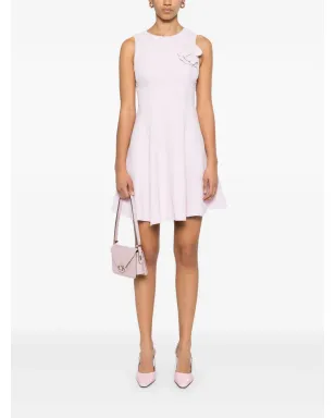 Elisabetta Franchi クレープミニドレス - ピンク - サムネイル2