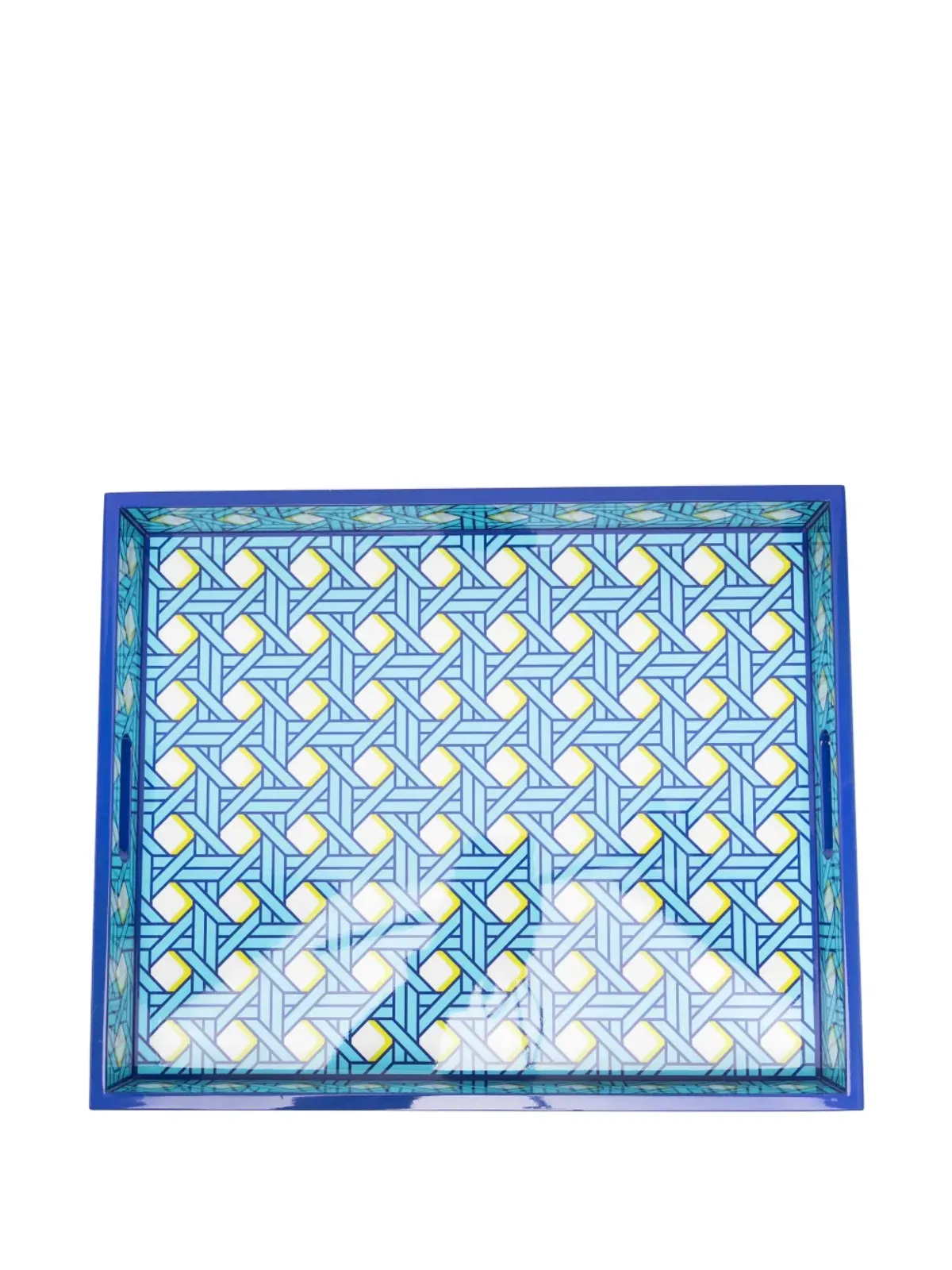 Jonathan Adler バスケットウェーブ トレイ - 画像1