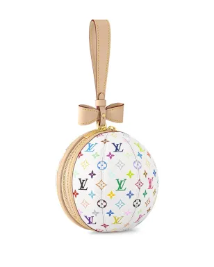 Louis Vuitton ビンテージ × Takashi Murakami Koro Koro ホワイト クラッチバッグ - サムネイル3