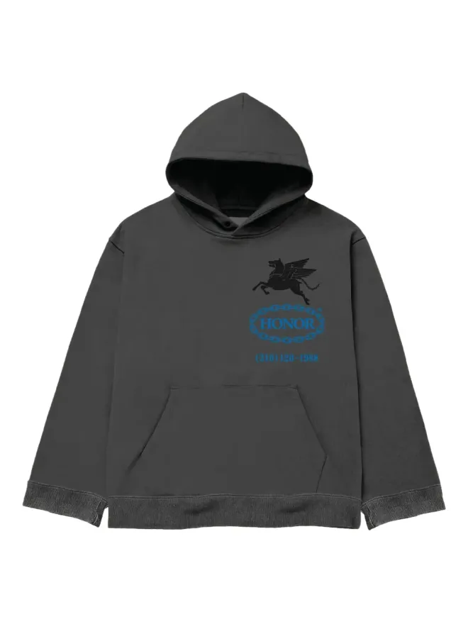 Honor The Gift Honor The Gift HellHound Towing ブラック フーディーの商品画像