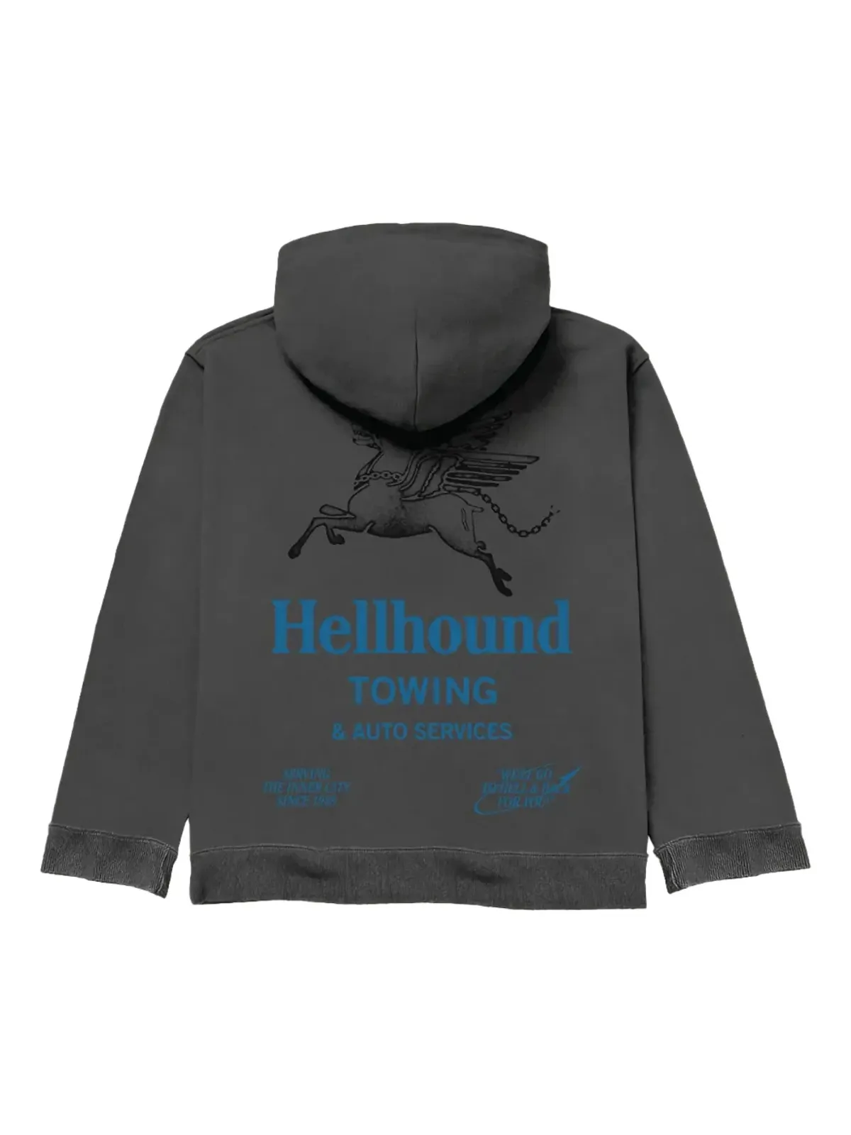 Honor The Gift HellHound Towing ブラック フーディー - 画像2