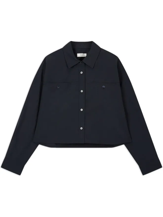 TOMBOY TOMBOY クロップドシャツの商品画像