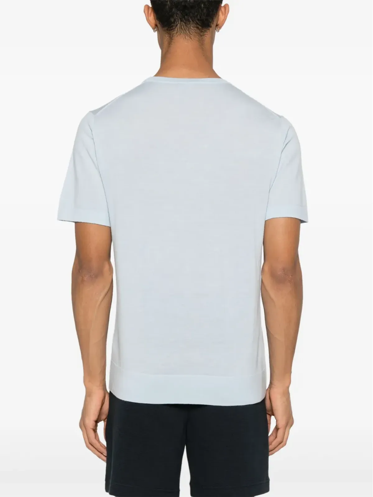 Vince ファインニット Tシャツ - ブルー - 画像3