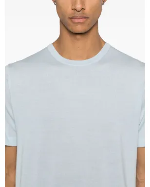 Vince ファインニット Tシャツ - ブルー - サムネイル4
