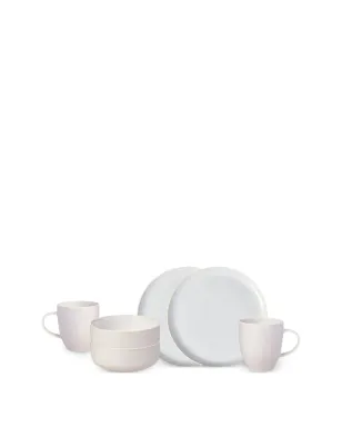 Villeroy & Boch クラフテッド コットン ポーセリン ブレックファスト セット - Neutrals - サムネイル1