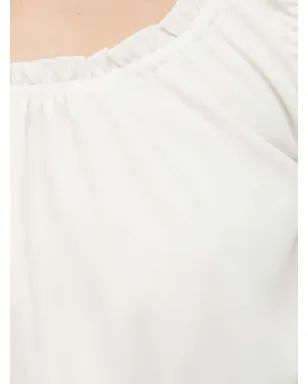 The Kooples フリル付きクロップトップ - サムネイル4