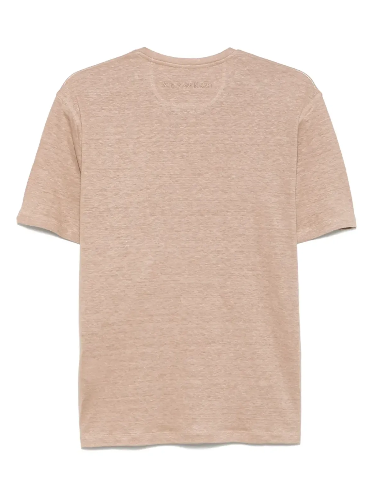 Stefano Ricci リネンTシャツ - 画像2