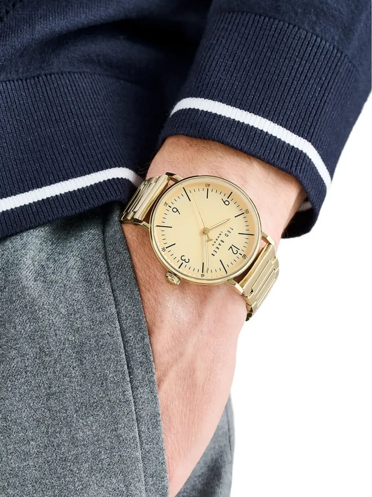 Ted Baker ステンレススチール腕時計 ゴールド - 画像2