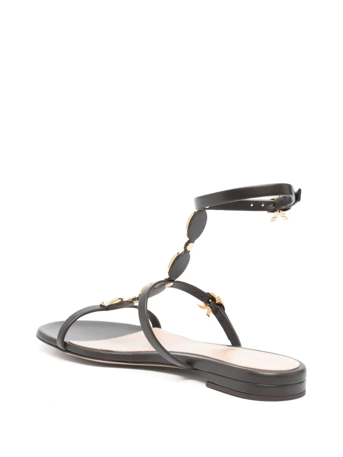 Gianvito Rossi アップリケディテールサンダル - 画像3