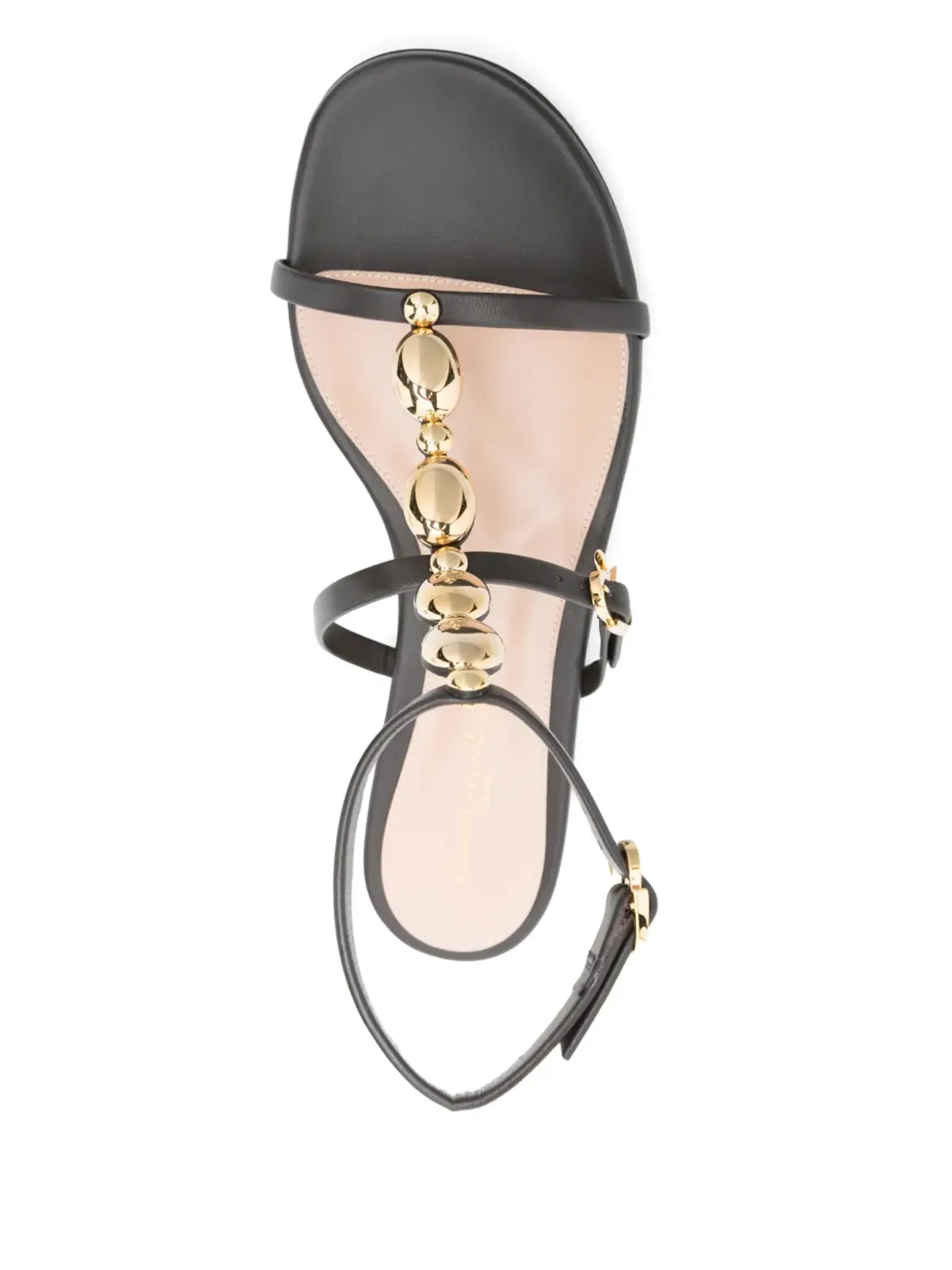 Gianvito Rossi アップリケディテールサンダル - 画像4