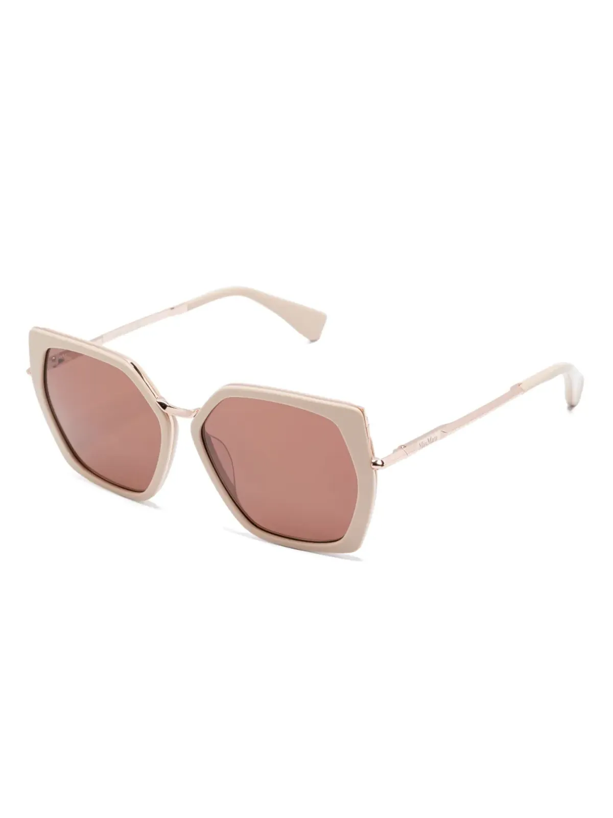 Max Mara Eyewear ジオメトリックフレーム サングラス - 画像2