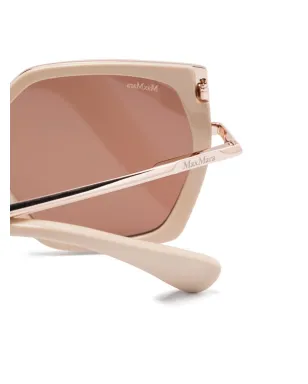 Max Mara Eyewear ジオメトリックフレーム サングラス - サムネイル3