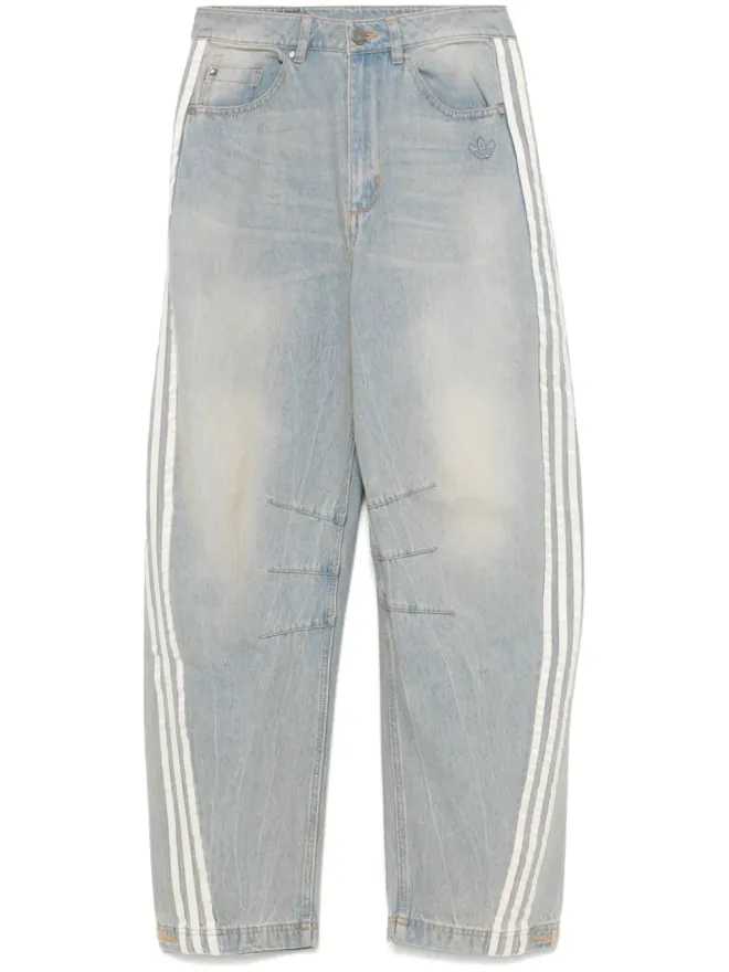 adidas adidas 3ストライプ デニムジーンズの商品画像