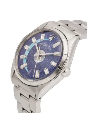 Jacquie Aiche カスタム Rolex Oyster Perpetual Evil Eye 32mm ブルー - サムネイル5
