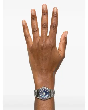Jacquie Aiche カスタム Rolex Oyster Perpetual Evil Eye 32mm ブルー - サムネイル2
