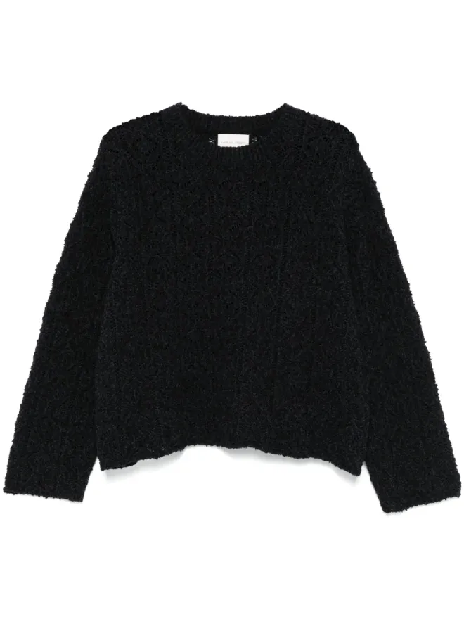 Loulou de Saison LouLou de Saison Niaセーター - ブラックの商品画像