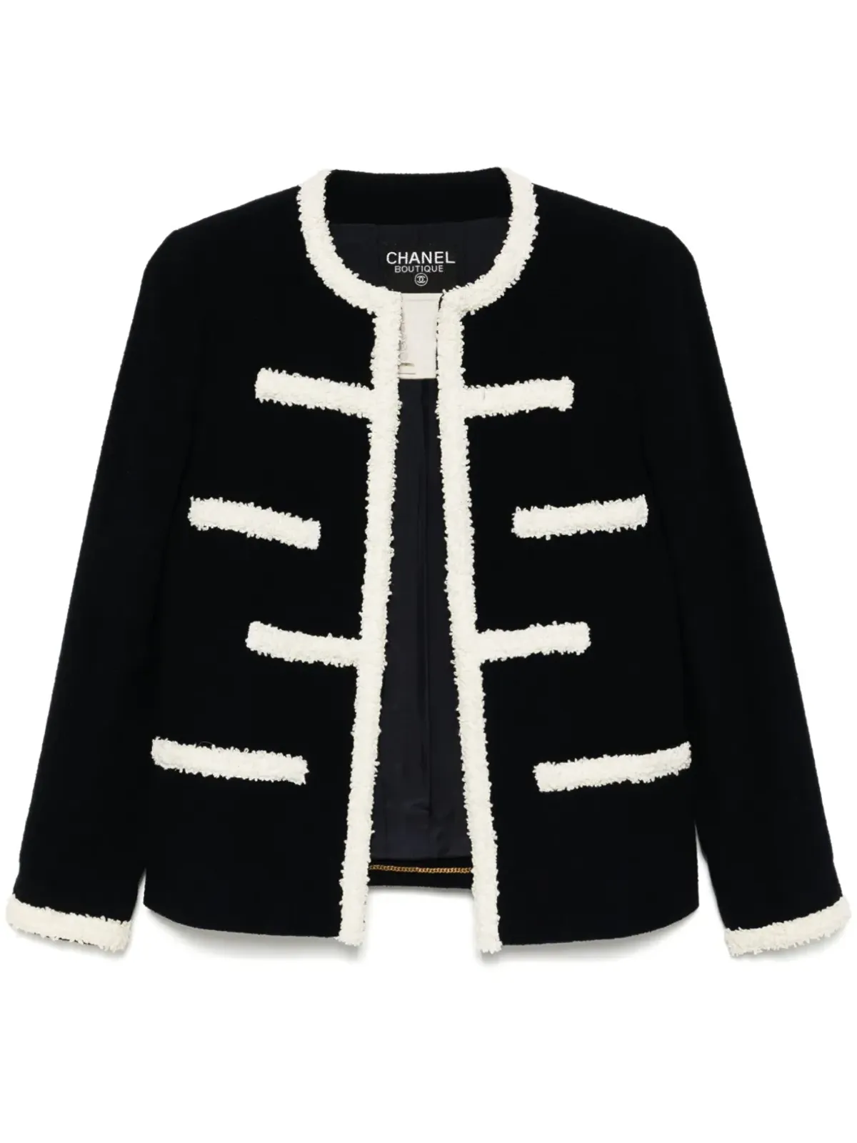 CHANEL Pre-Owned ノーカラージャケット - 画像1