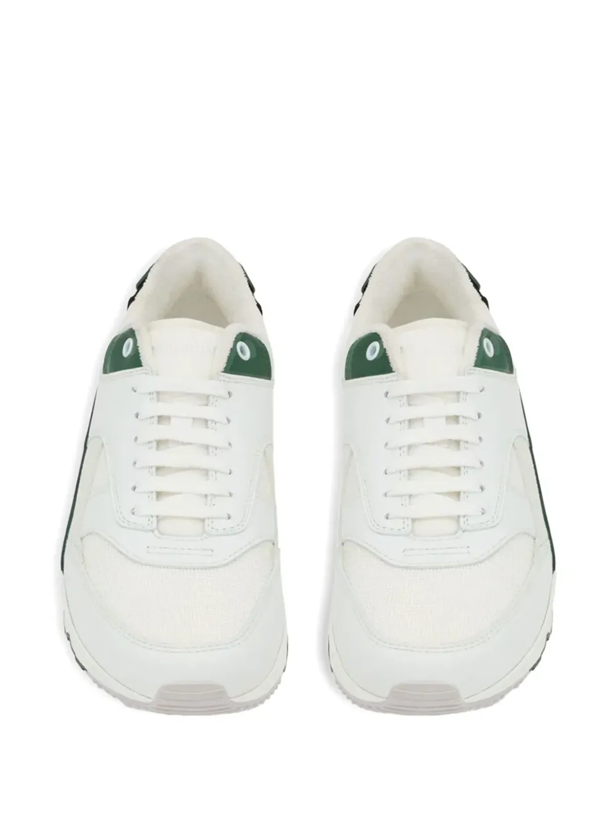 Saint Laurent Bump ロゴディテール スニーカー - ホワイト - 画像3